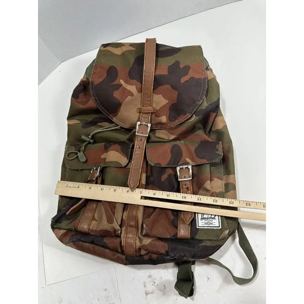 HERSCHEL SUPPLY CO DAWSON‎ Unisex CAMO Backpack 20.5L Camouflage Brown Green